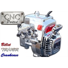 CNC Ported Full Mod Zenoah 29.5cc 4 Bolt Engine - Billet Crankcase CNC Ported Full Mod Zenoah 29.5cc 4 Bolt Engine - Billet Crankcase