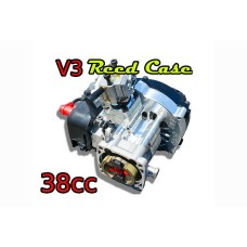 Signature Series Fully Modified Fujiwara 38ccc Reed Case Engine With V3 Reed Case